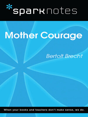 cover image of Mother Courage (SparkNotes Literature Guide)